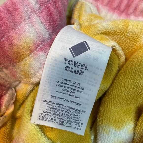 Towel Club Tie Dye Soft Towel Material Shorts - Picture 6 of 9